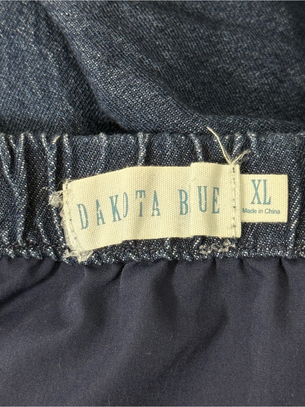 Blue Denim Bubble MINI Skirt - Picture 2 of 9